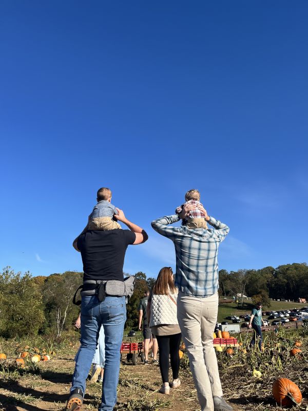 At the Pumpkin Patch