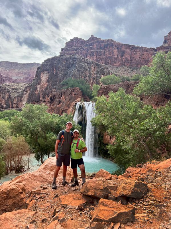 Waterfall Hike in the Grand Canyon