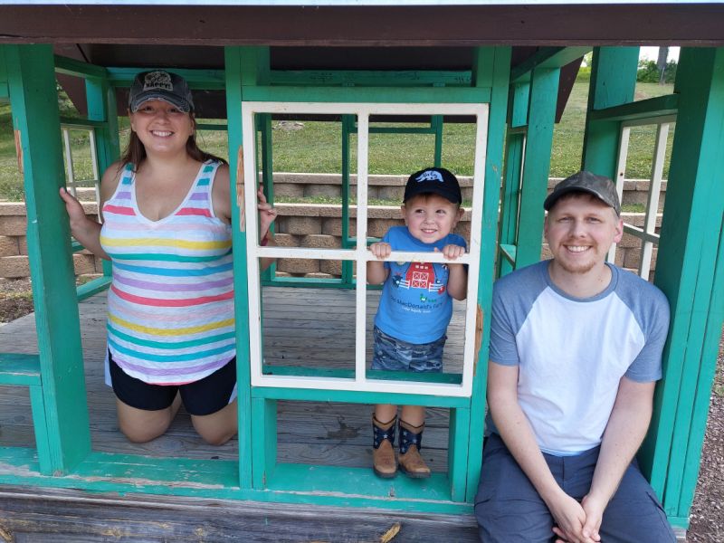 At a Local Petting Zoo