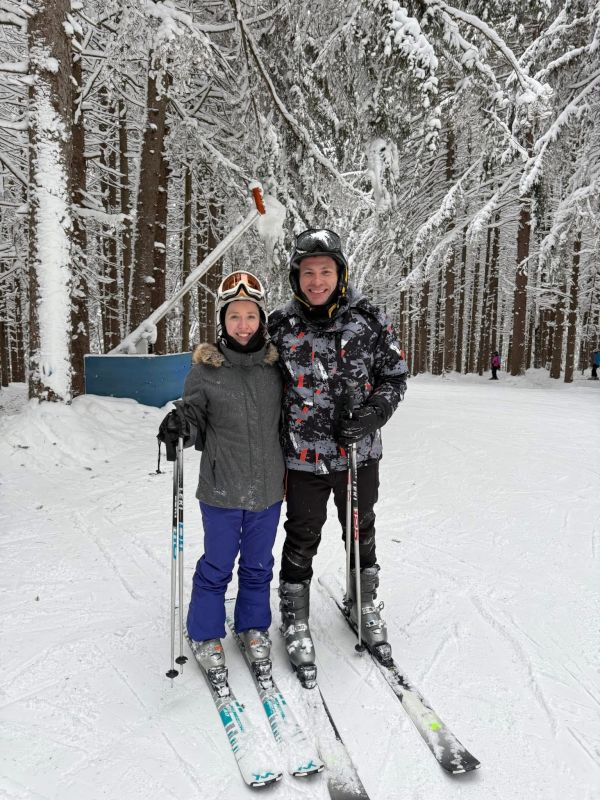 Skiing Together at Seven Springs Mountain Resort