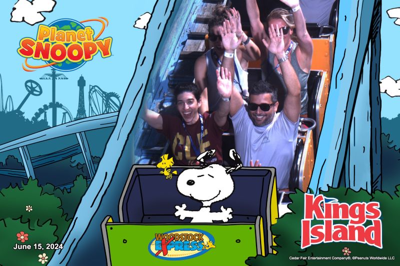 Having Fun at Kings Island