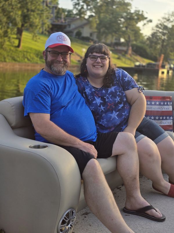 On Kimmy's Parents Boat