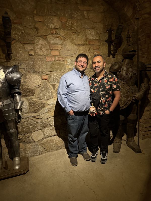 Us on a Castle Tour