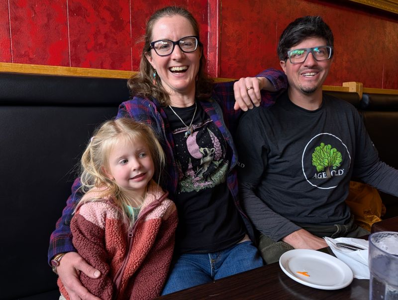 Out to Lunch Fun with Jason's Niece