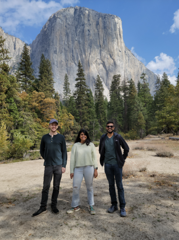 Hiking in Yosemite with Our Good Friend Manav