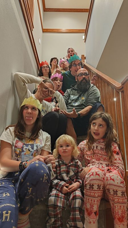 Silly Christmas Photo