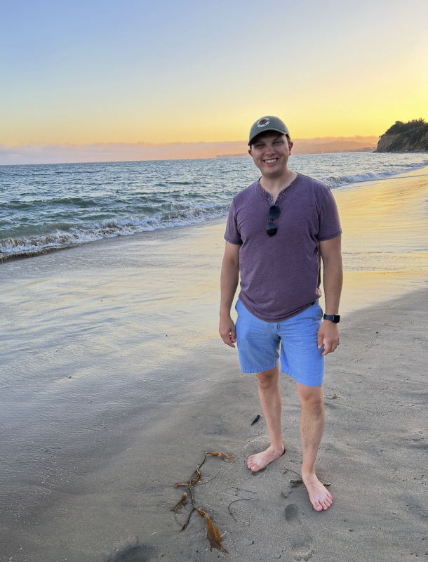 Eli at the Beach in Santa Barbara