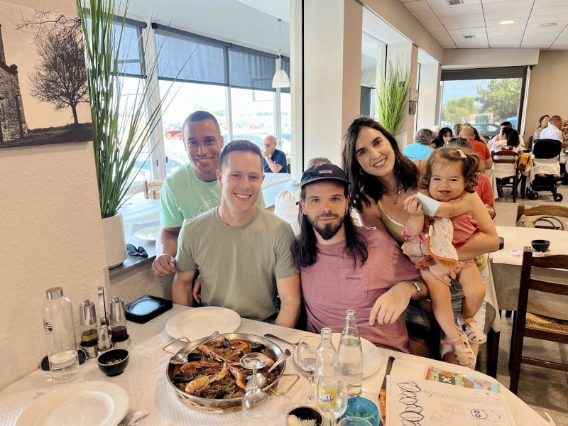 At Lunch With Friends