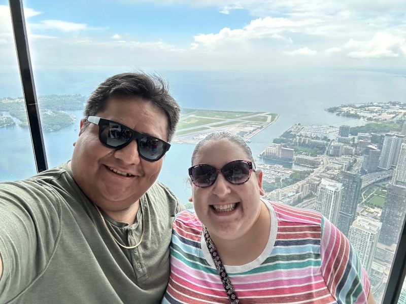 Taking the View from the CN Tower