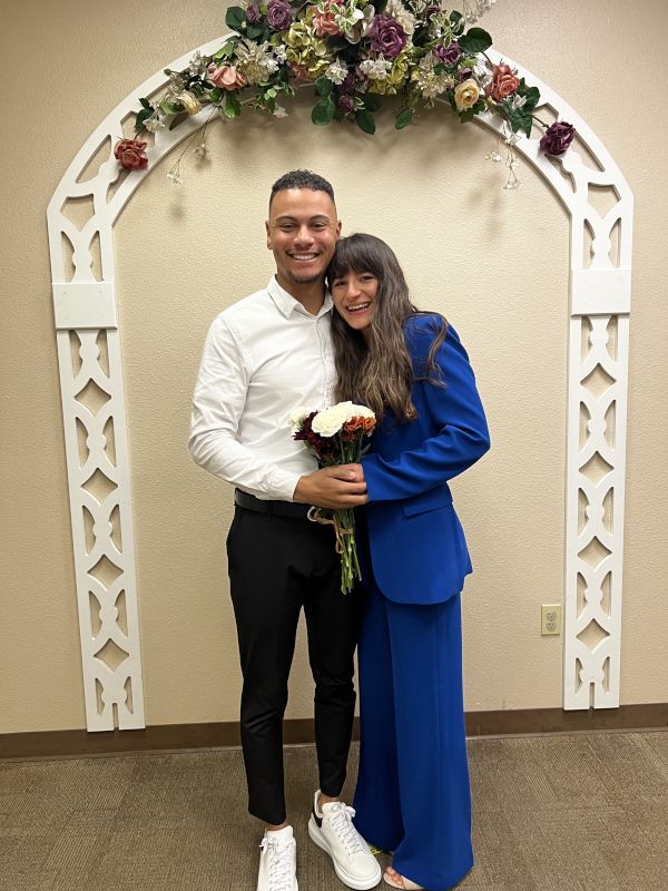 Happy after Our Court Wedding