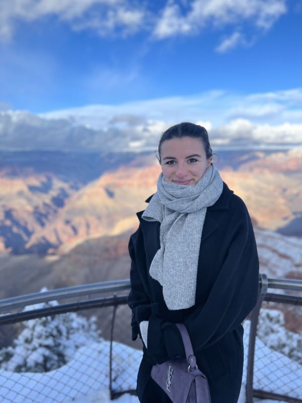 During Winter at the Grand Canyon