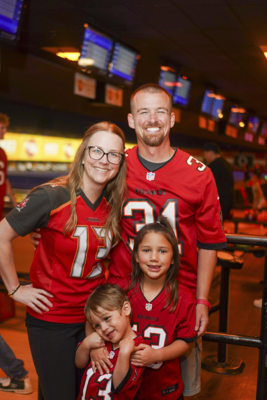 Showing Our Support at a Charity Event as a Family