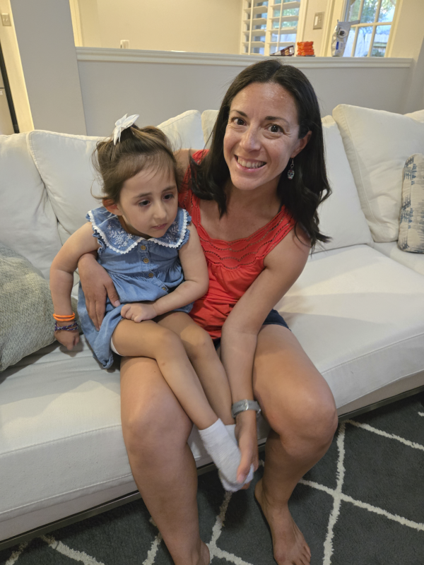 Pamela & Our Niece, Maren
